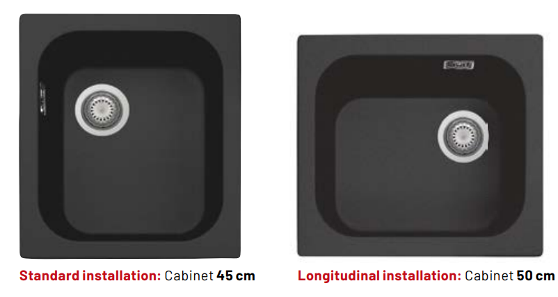 HARMONY 43.10 1B GRÁNIT mosogatótálca PLADOS