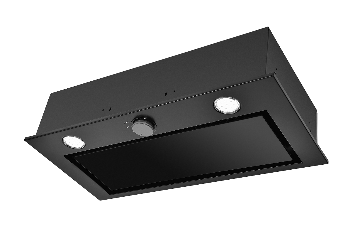 Evido Sotto 60X beépíthető páraelszívó fekete 60 cm